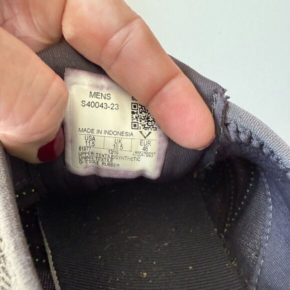 Saucony Versafoam Shift Running Shoes Men's 11.5, Slip On Comfort, Gray & Yellow - Picture 12 of 12